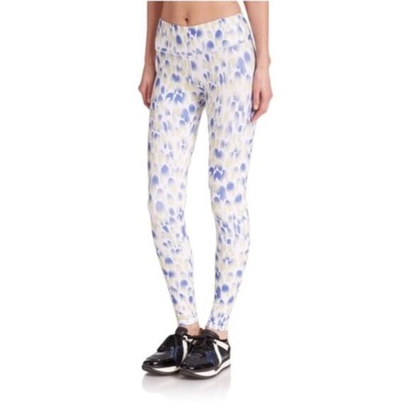Alo Yoga Cheetah Colorful Stretch Airbrush Athletic Legging Pants Athleisure - Picture 1 of 6